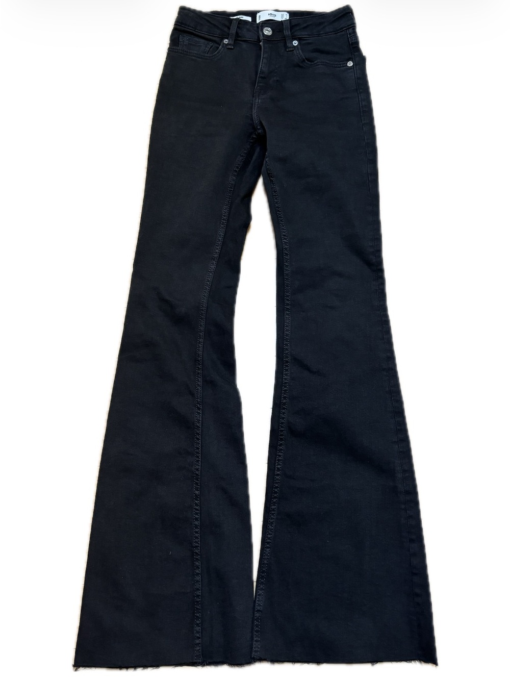 Mango Black Flared Jeans